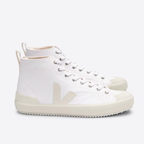 Veja Nova High Top Canvas Miesten Kengät Valkoinen (C79X58)